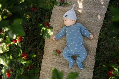 Ropita azul de bebe niño